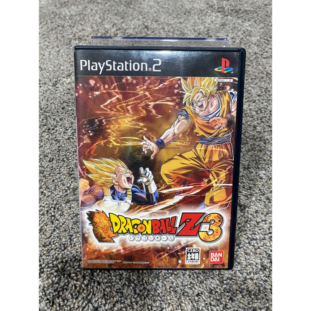Video Game Everyone Dragon Ball Z 3 Bandai PS2 Japanese NTSC-J Excellent